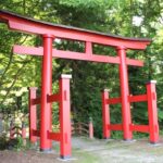 伊佐須美神社東参道鳥居修理工事②